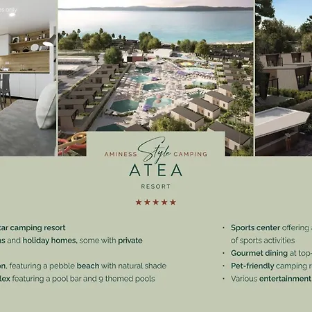 Aminess Style Glamping Villas & Holiday Homes Atea Njivice Exterior foto