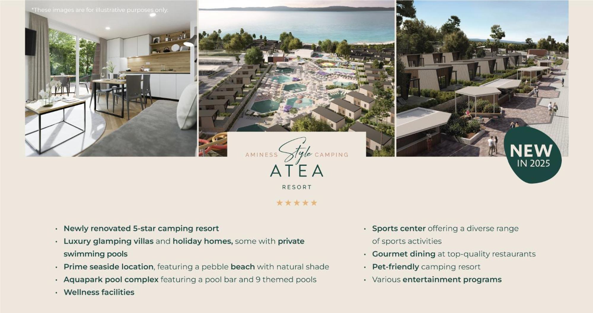 Aminess Style Glamping & Homes Atea Počitniški park Njivice