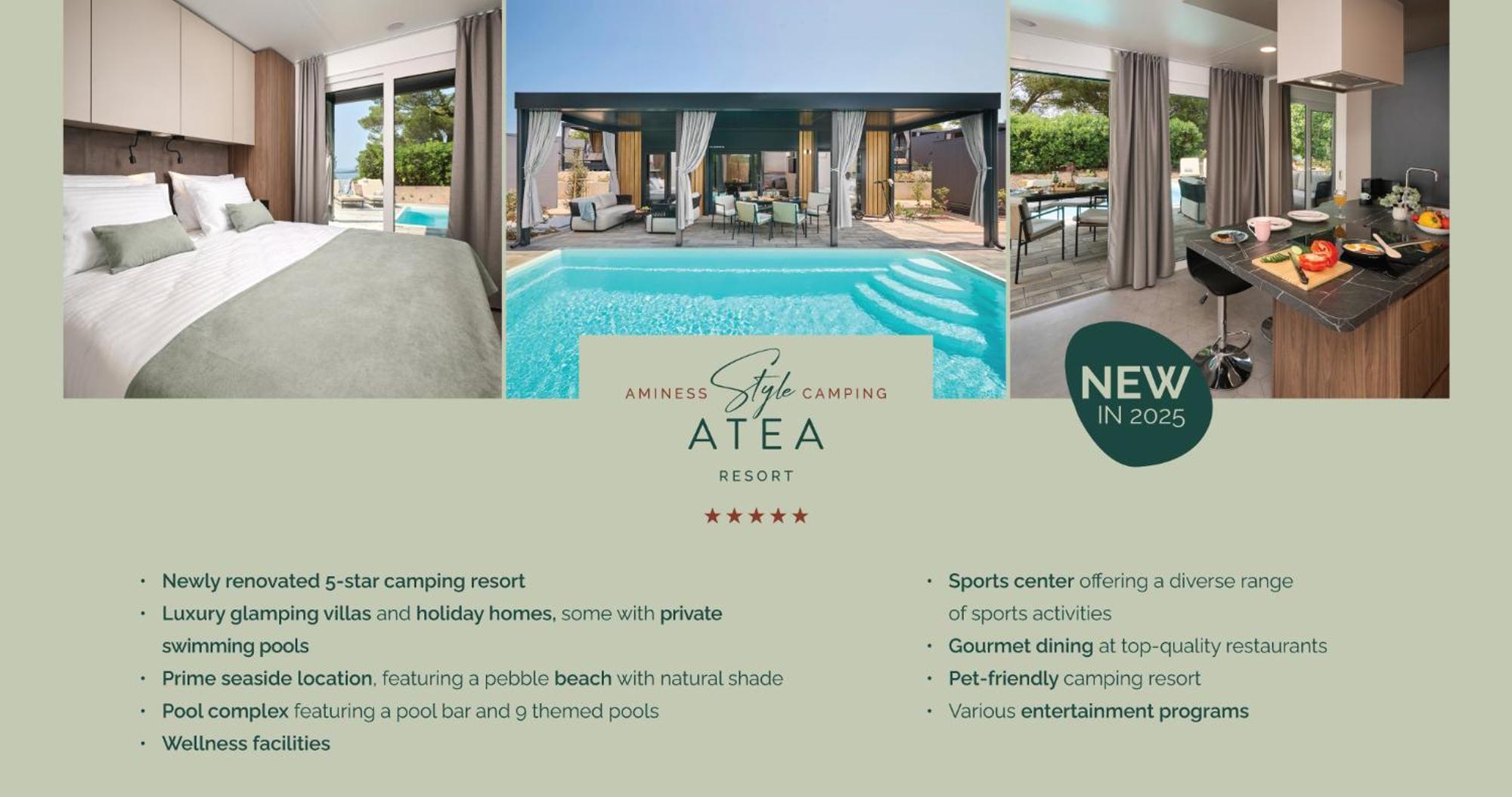Aminess Style Glamping & Homes Atea Park za odmor Njivice